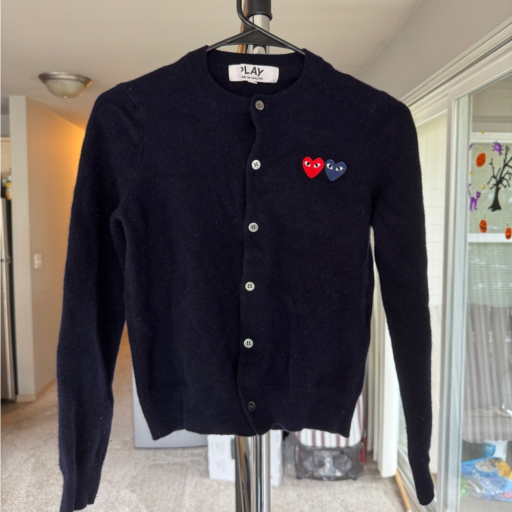 Comme des Garçons Black Cardigan